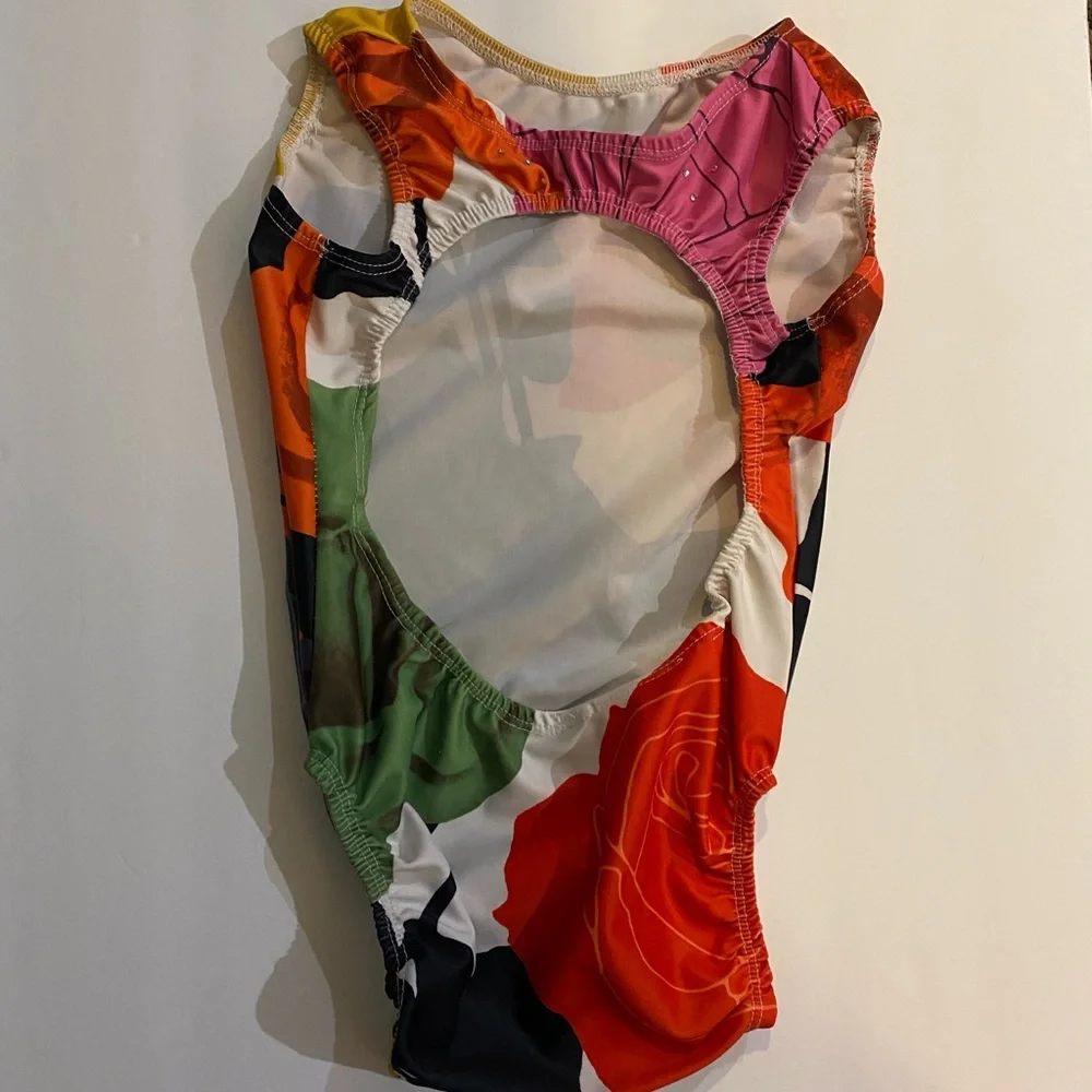 Open back leotard - Picture 2 of 2